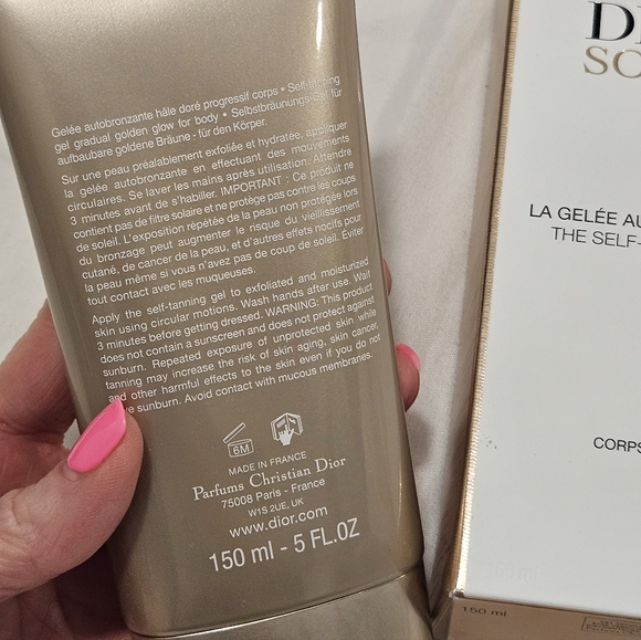 NIB Dior Solar Self-Tanning Gel - Body - Picture 6 of 8
